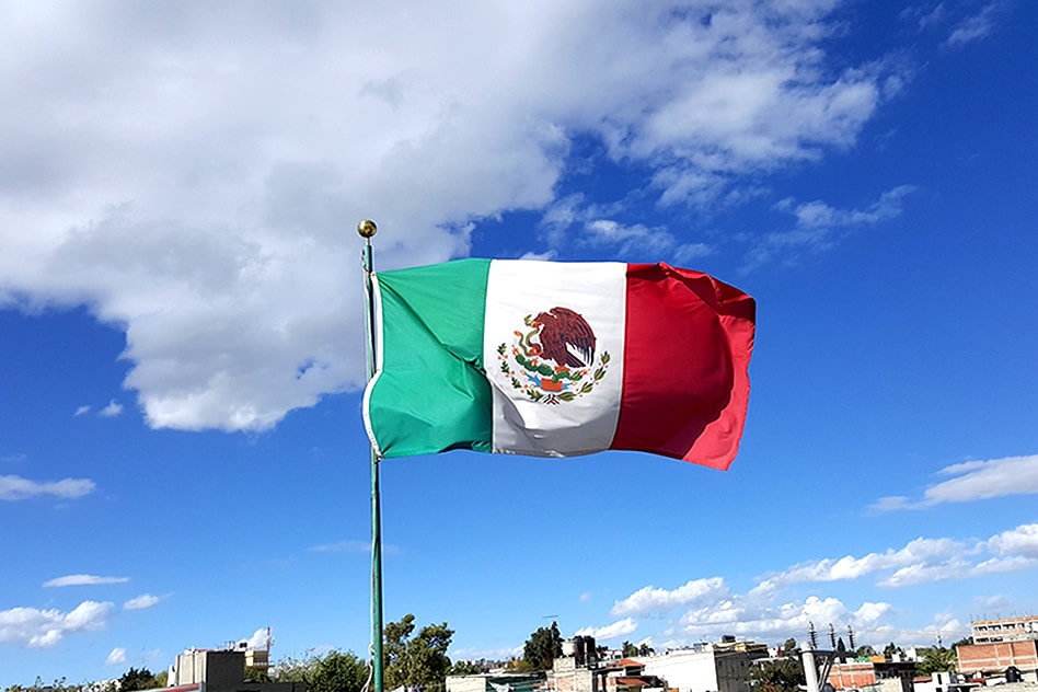 Bandera de México para exterior venta de bandera de México para exterior